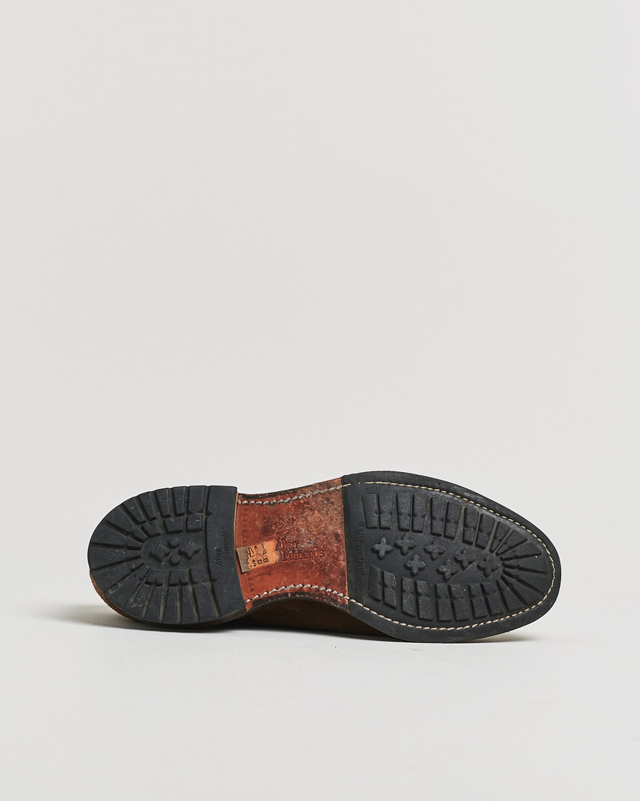 Mies | Pre-owned Pohjattavat kengät | Pre-owned | Allen Edmonds Barlow Oxford Dark Brown Suede UK8,5 - EU42