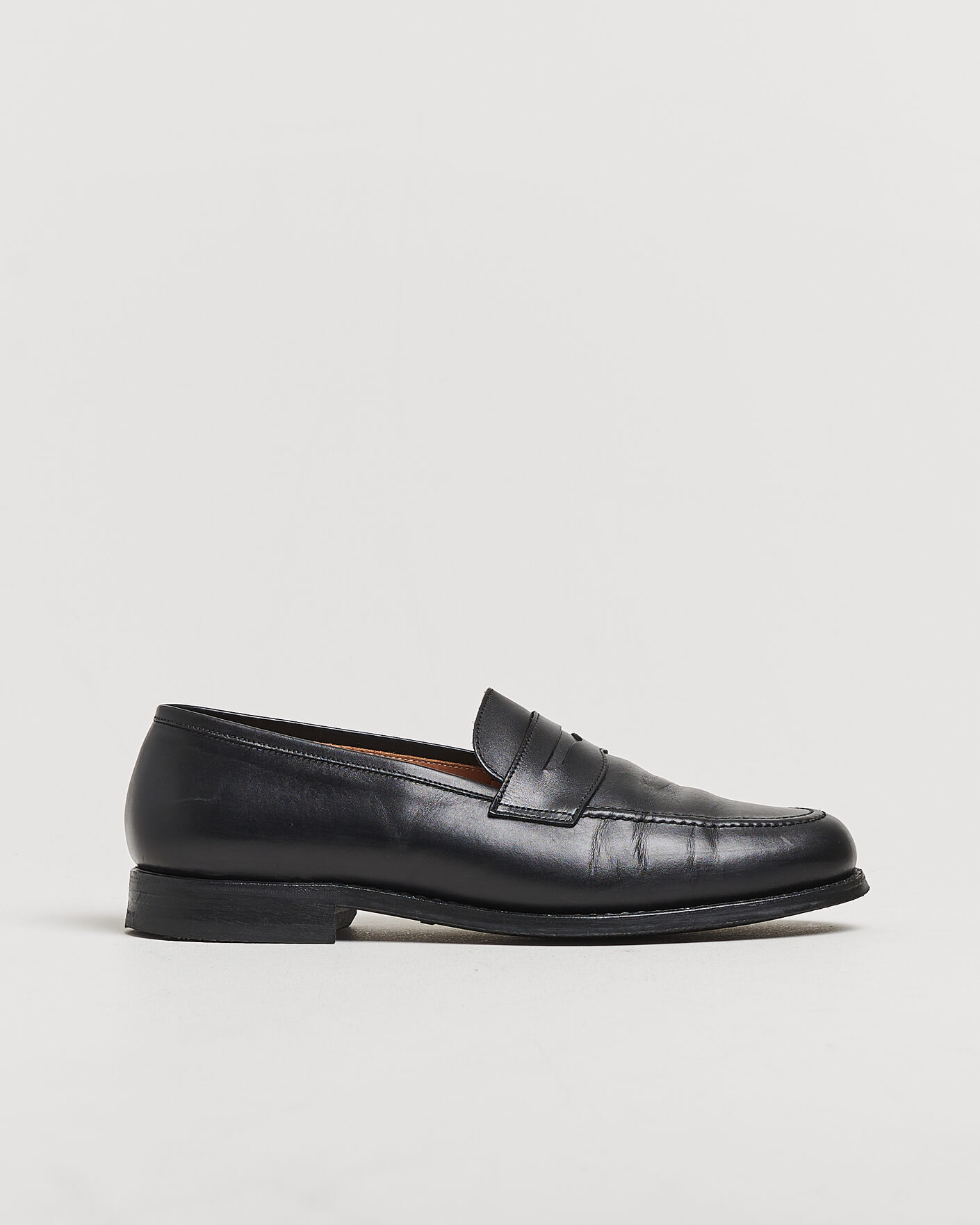 Mies | Pre-owned Pohjattavat kengät | Pre-owned | Myrqvist Stenhammar II Loafer Black Calf UK8 - EU42