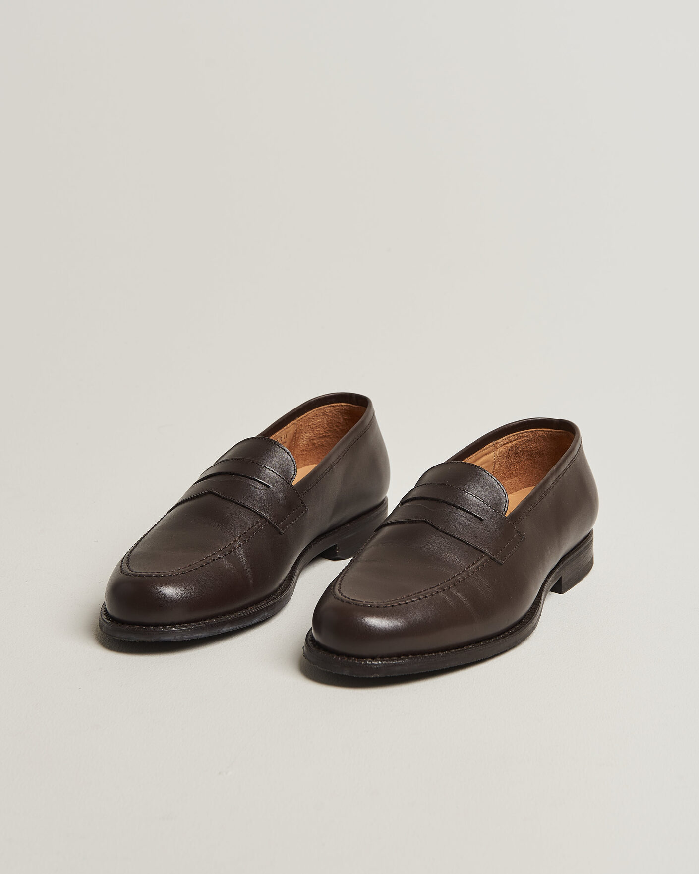 Mies | Pre-owned Pohjattavat kengät | Pre-owned | Myrqvist Stenhammar II Loafer Dark Brown Calf UK10 - EU44