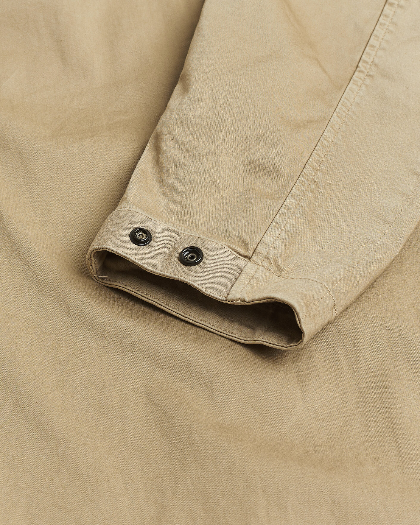 Mies | Pre-owned Takit | Pre-owned | Stone Island Cotton Stretch Zip Overshirt Biscuit XL