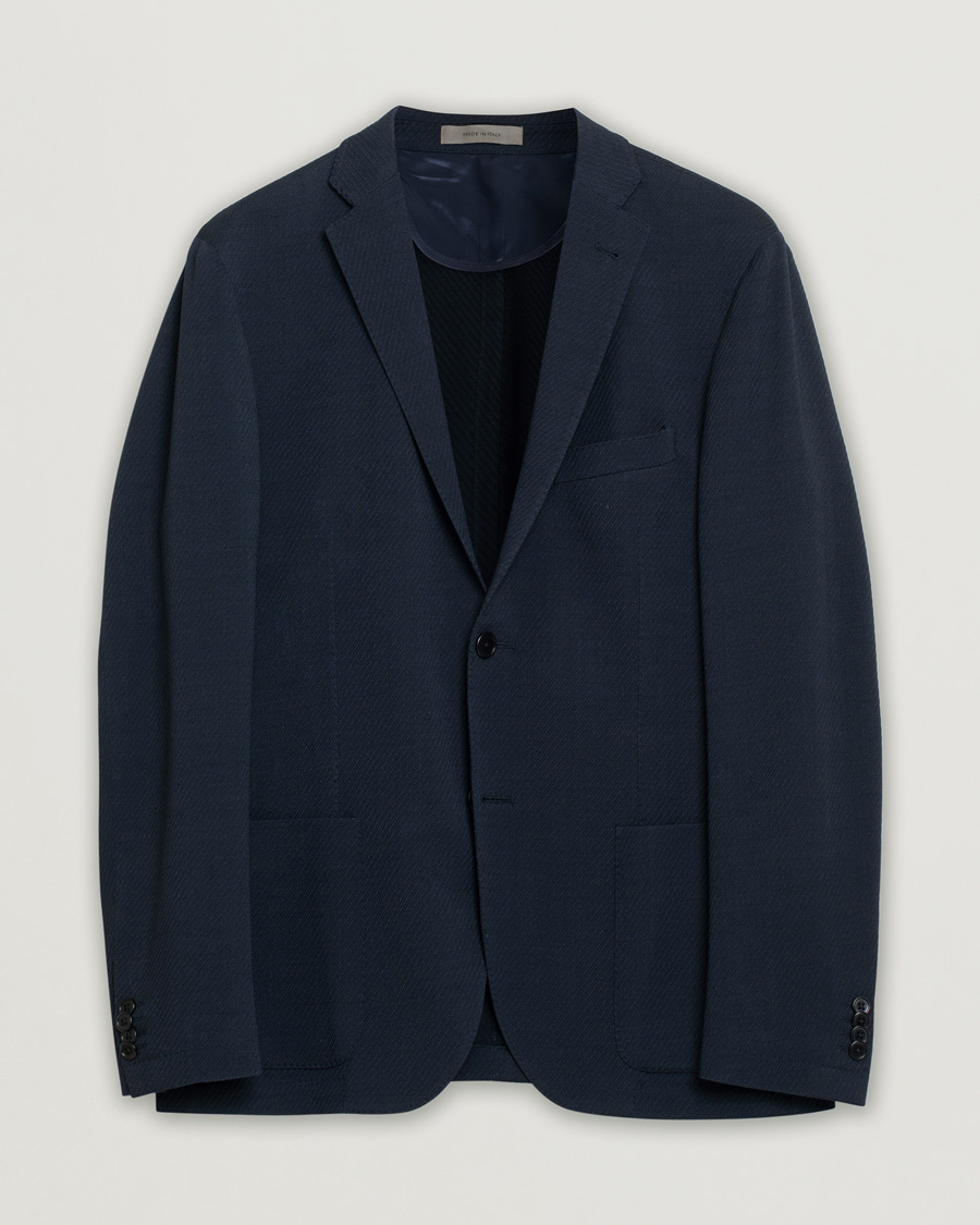 Mies | Pre-owned Pikkutakit | Pre-owned | Corneliani Wool Blazer Navy 50