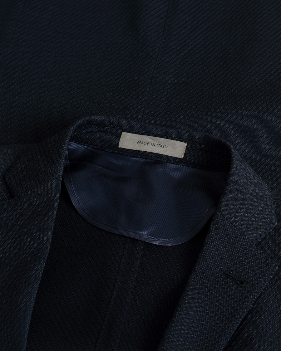 Mies | Pre-owned Pikkutakit | Pre-owned | Corneliani Wool Blazer Navy 50