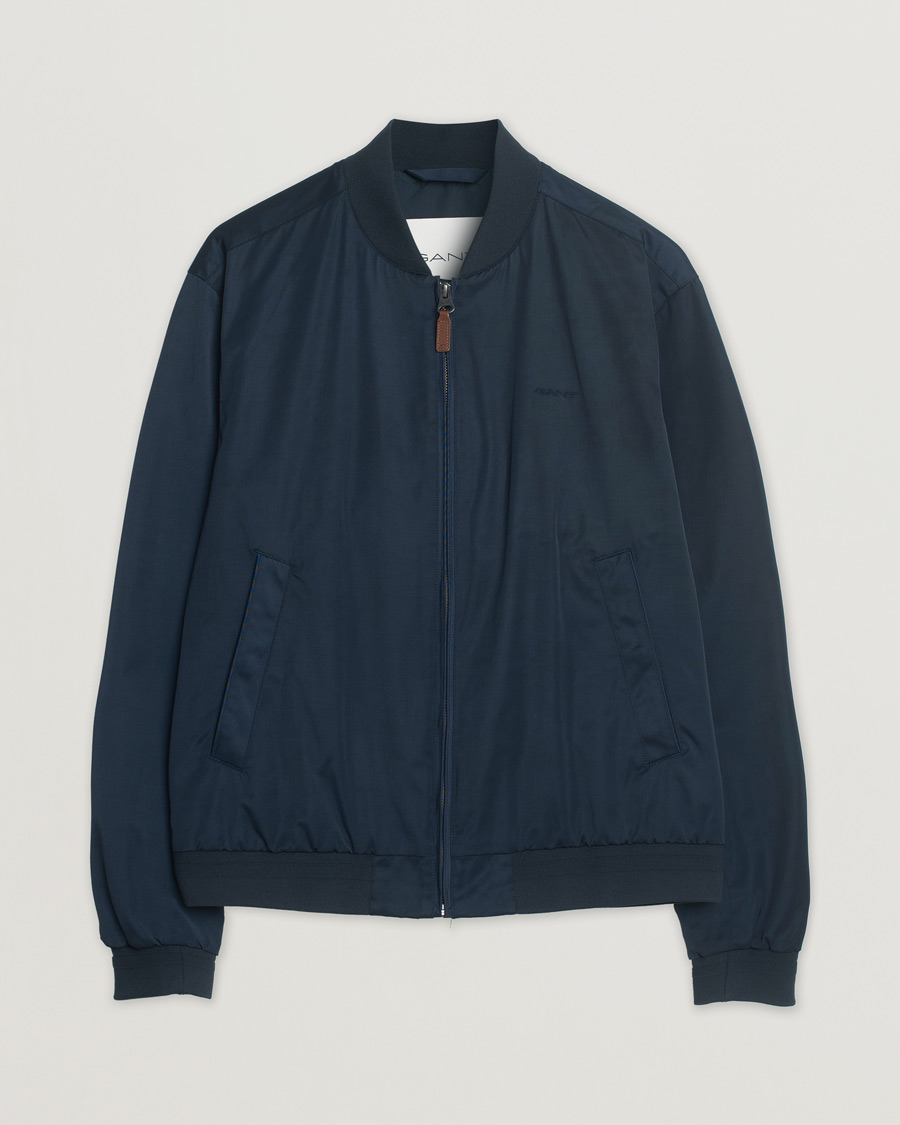 Mies | Pre-owned Takit | Pre-owned | GANT Bomber Jacket Evening Blue M