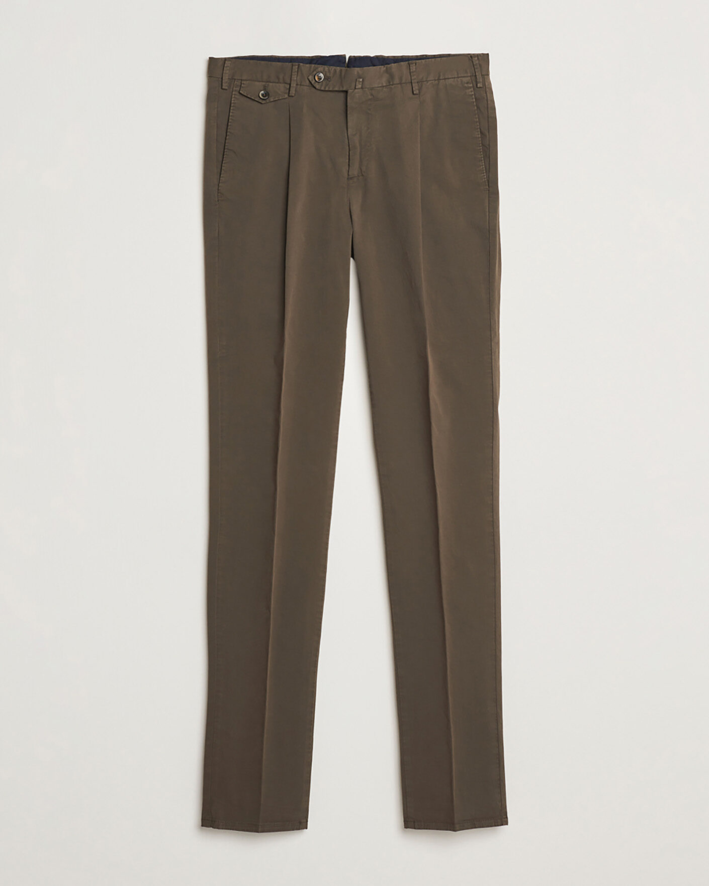 Mies | Pre-owned Housut | Pre-owned | PT01 Gentleman Fit Cotton/Stretch Trousers Brown 52