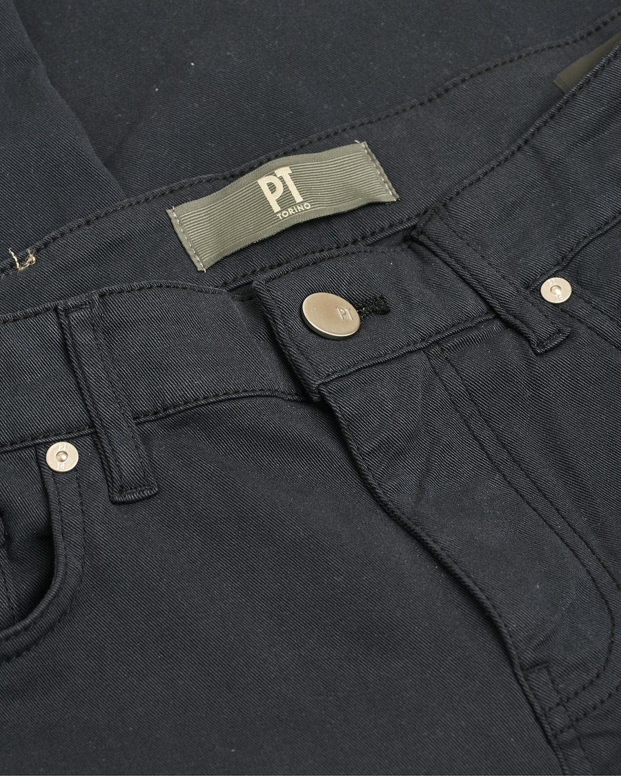 Mies | Housut | Pre-owned | PT01 Slim Fit 5-Pocket Pants Navy