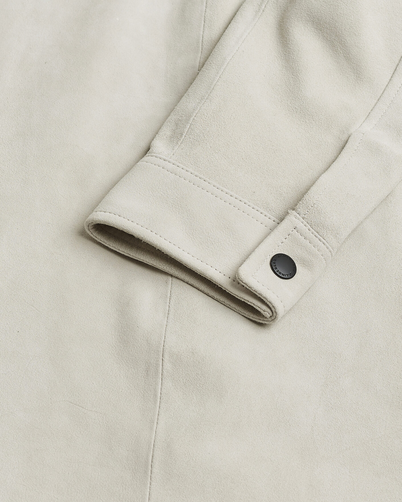 Mies | Pre-owned Kauluspaidat | Pre-owned | J.Lindeberg Wilden Suede Overshirt Moonbeam M