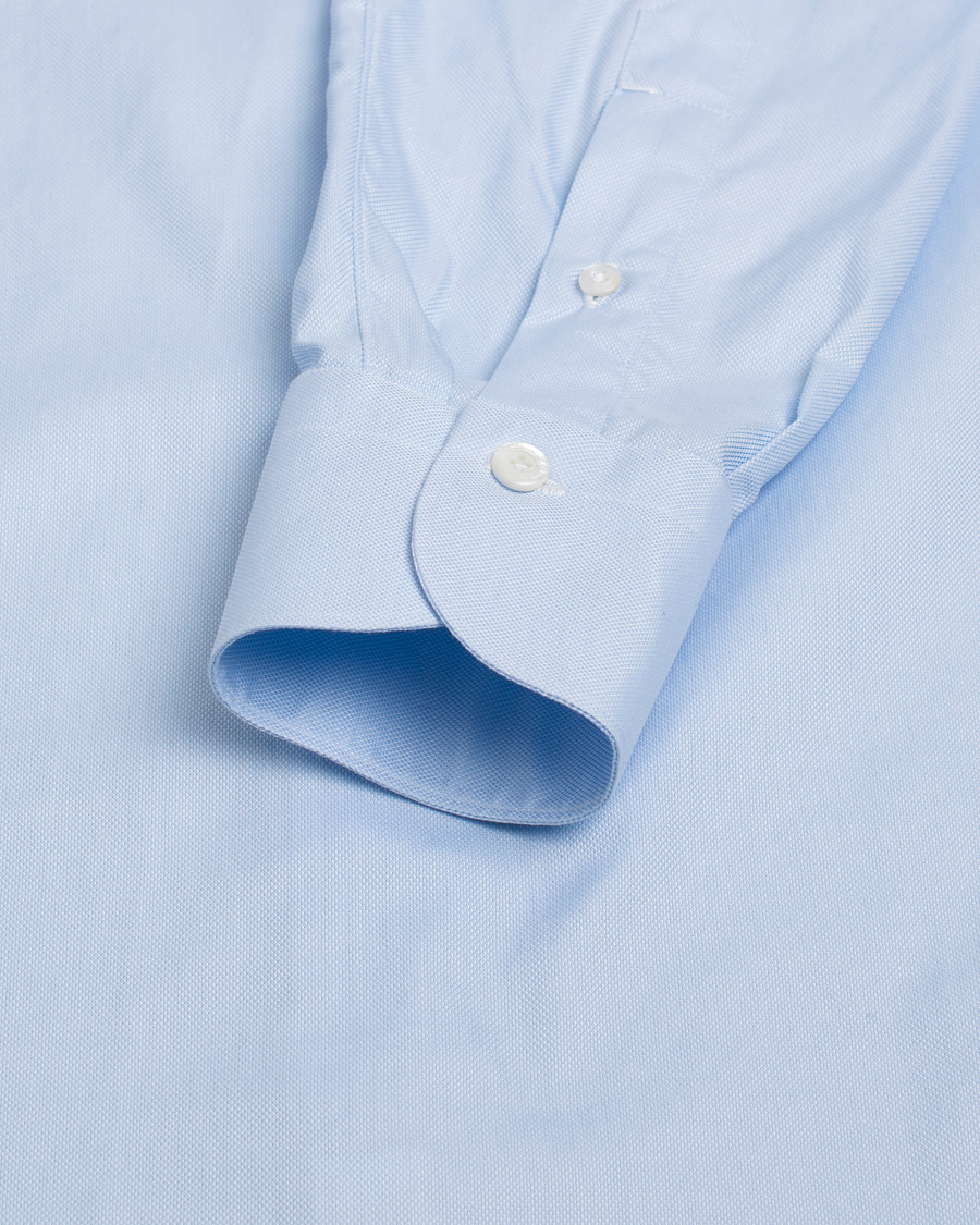 Mies | Kauluspaidat | Pre-owned | Finamore Napoli Milano Slim Royal Oxford Dress Shirt Light Blue