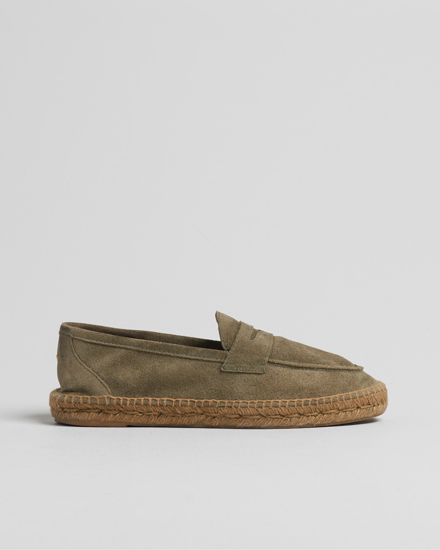 Mies | Pre-owned Kengät | Pre-owned | Castañer Nacho Casual Suede Loafers Verde Bosque