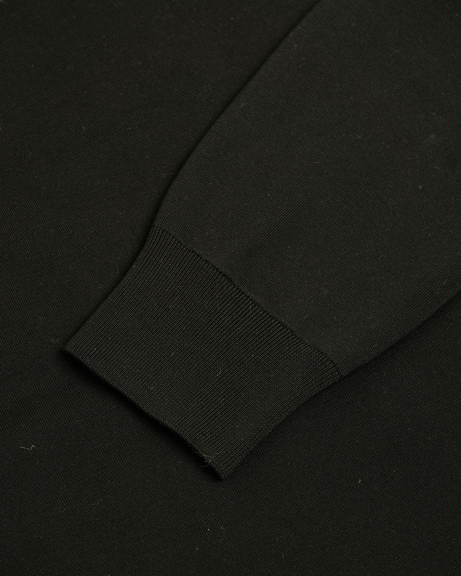 Mies | Moncler Hybrid Zip Cardigan Black | Pre-owned | Moncler Hybrid Zip Cardigan Black