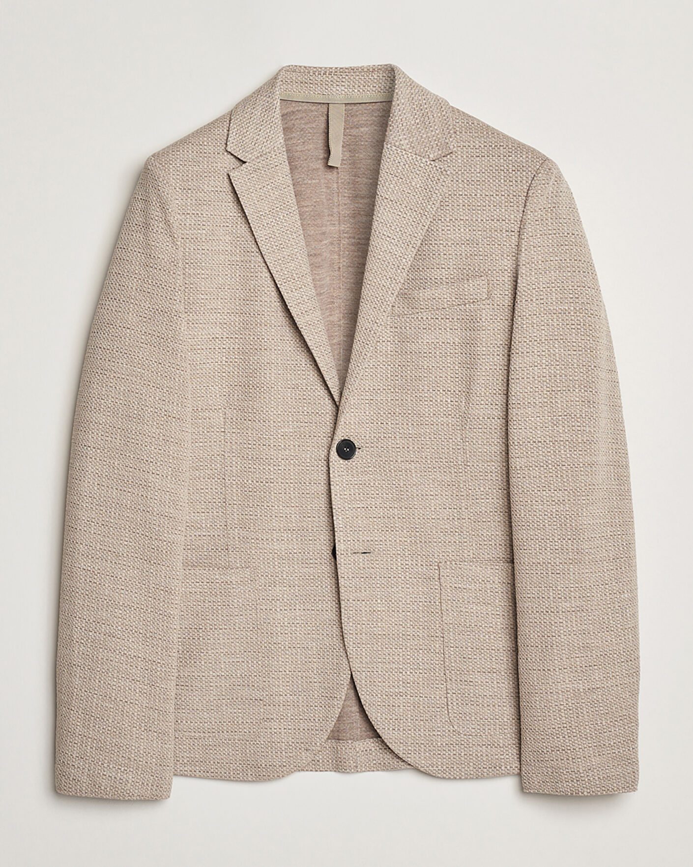 Mies | Pre-owned Pikkutakit | Pre-owned | Harris Wharf London Loro Piana Hopsack Wool/Silk/Linen Blazer Oat 50