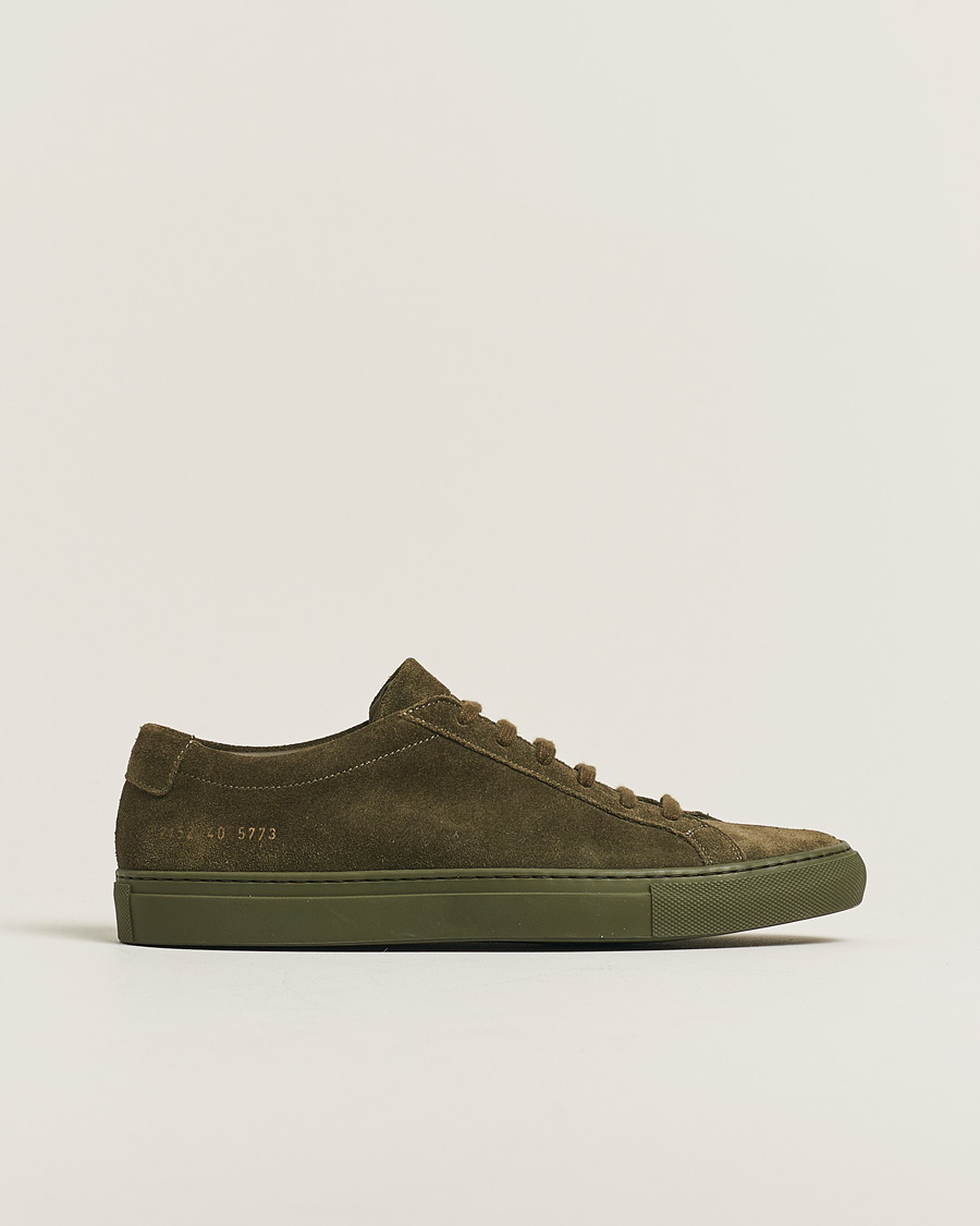 Mies | Pre-owned Kengät | Pre-owned | Common Projects Original Achilles Suede Sneaker Army Green 40