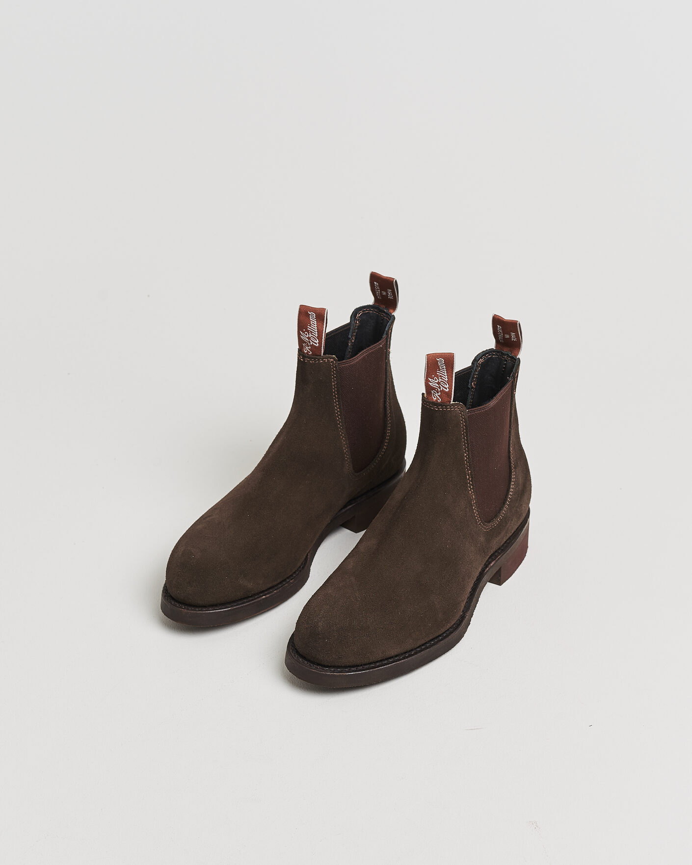 Mies | Pre-owned Pohjattavat kengät | Pre-owned | R.M.Williams Gardener G Boot Chocolate Suede UK7 - EU41