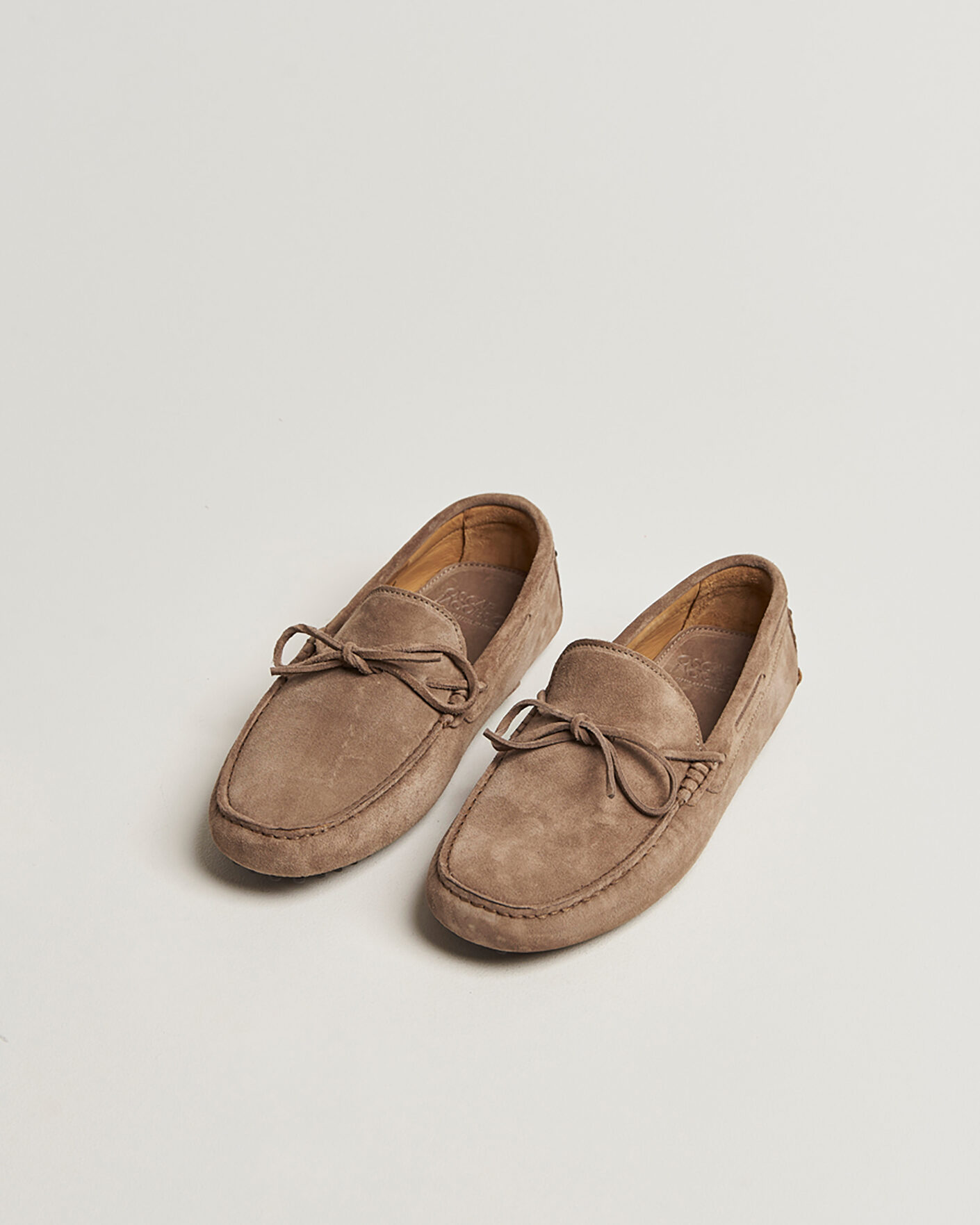 Mies | Pre-owned Kengät | Pre-owned | Oscar Jacobson Driving Shoe Suede Taupe 44