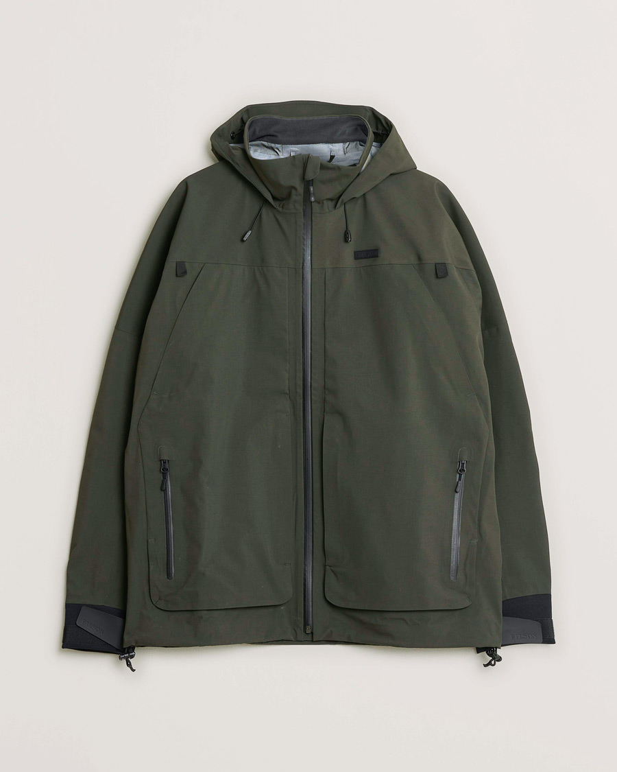 Mies | Pre-owned Takit | Pre-owned | Filson Skagit Rain Jacket Forest Green L