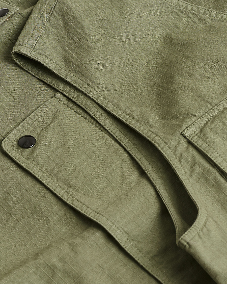 Mies | Pre-owned Takit | Pre-owned | Drake's Ripstop Utility Cotton Vest Green UK36 - EU46