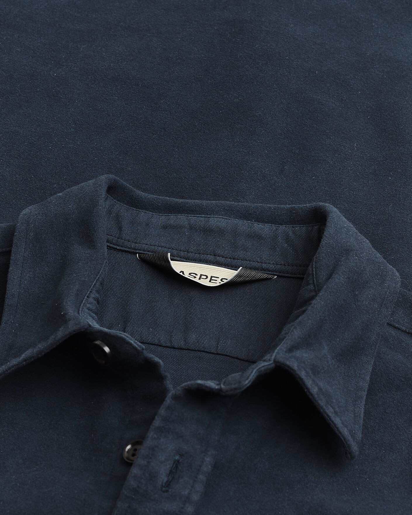 Mies | Pre-owned Kauluspaidat | Pre-owned | Aspesi Moleskine Utility Shirt Navy XL