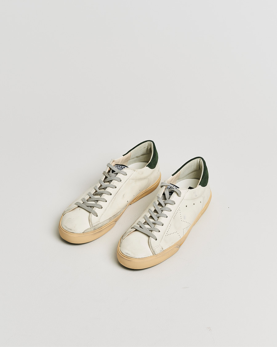 Mies | Pre-owned Kengät | Pre-owned | Golden Goose Super-Star Sneakers White/Green 42