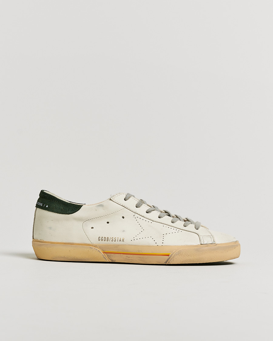 Mies | Pre-owned Kengät | Pre-owned | Golden Goose Super-Star Sneakers White/Green 42