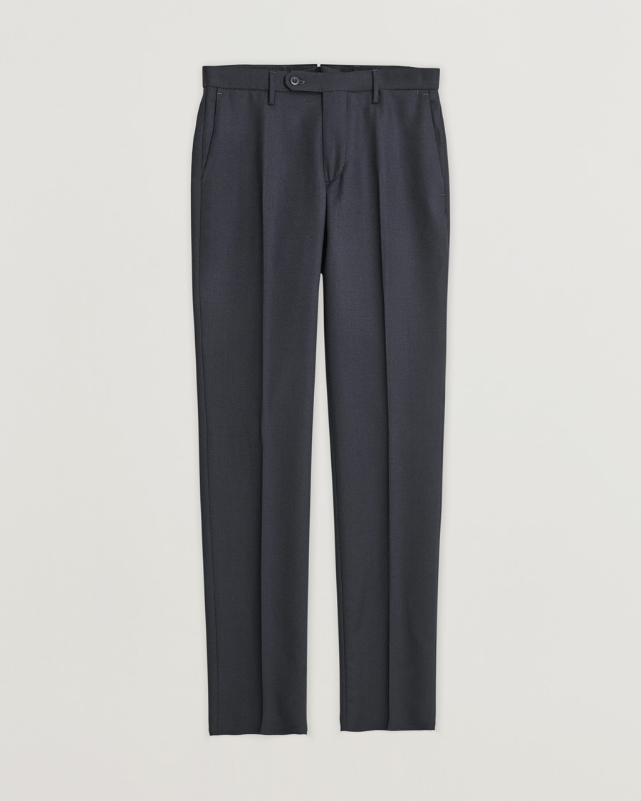 Mies | Pre-owned Housut | Pre-owned | Slowear Tekno Sartorial Flannel Trousers Navy 44