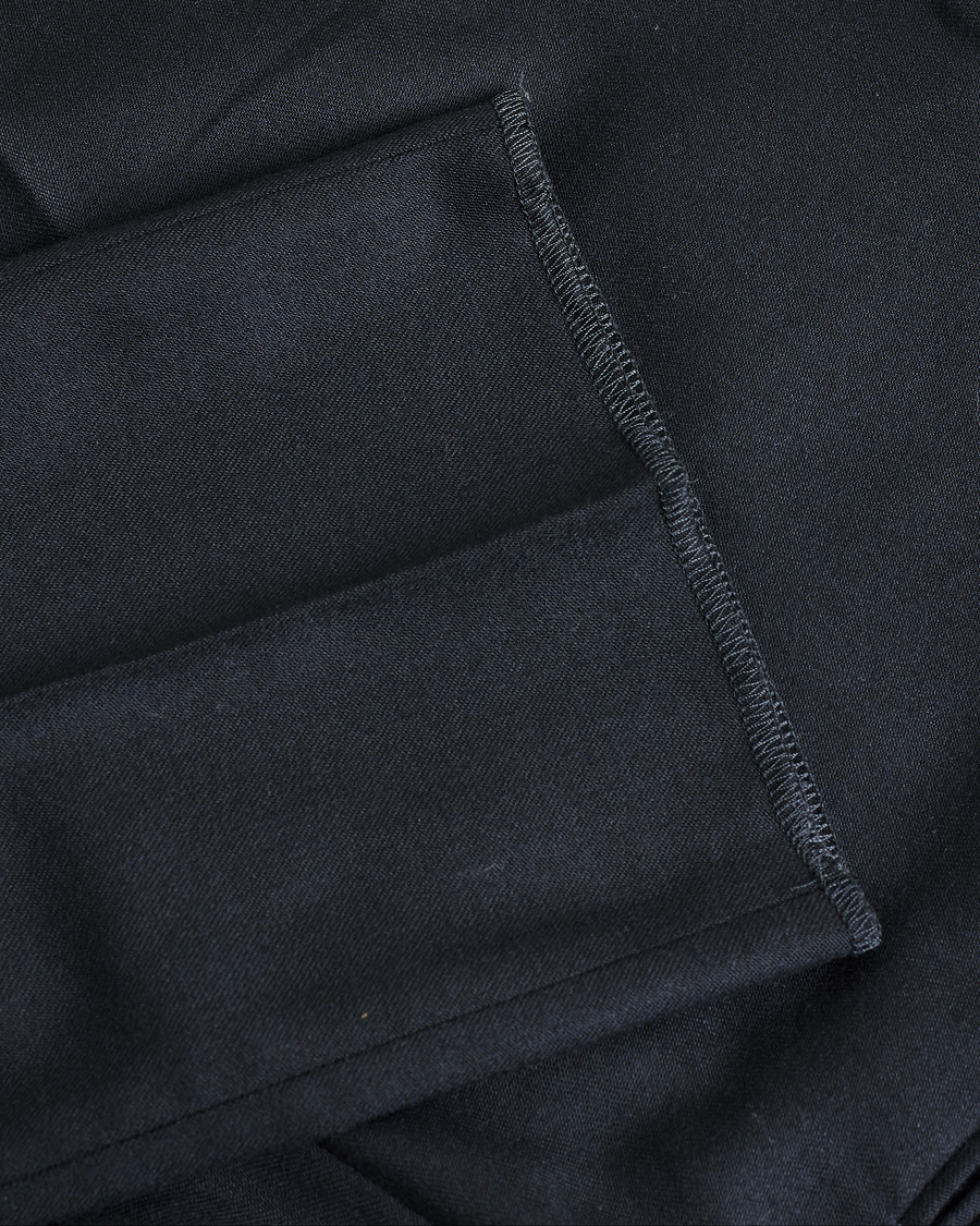 Mies | Pre-owned Housut | Pre-owned | Slowear Tekno Sartorial Flannel Trousers Navy 44