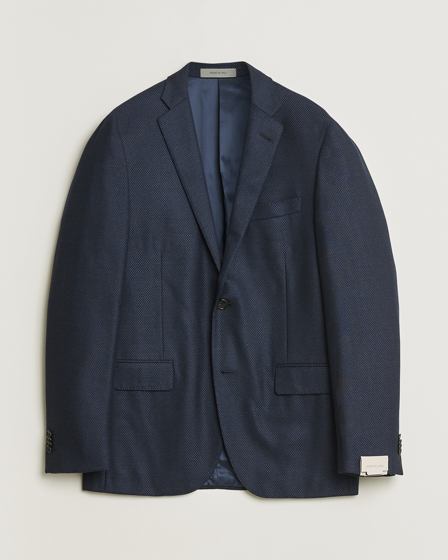 Mies | Pre-owned Pikkutakit | Pre-owned | Corneliani Wool & Cashmere Blazer Navy 48