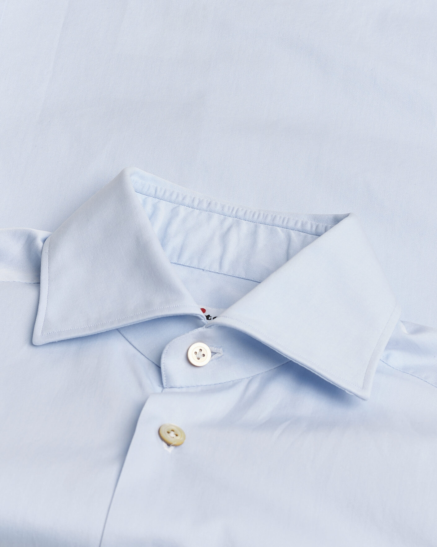 Mies | Pre-owned Kauluspaidat | Pre-owned | Kiton Cotton Dress Shirt Light Blue 38 - S