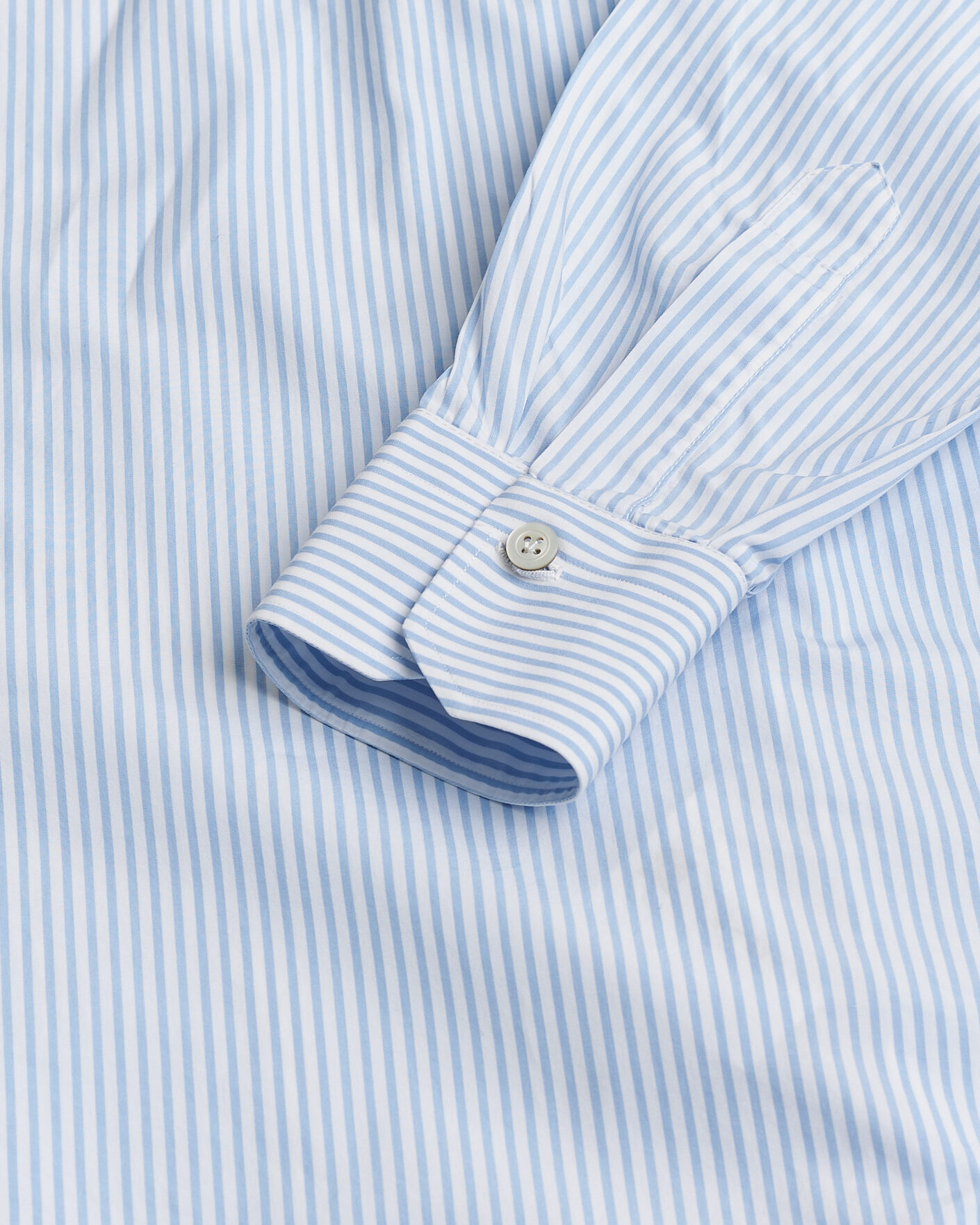 Mies | Pre-owned Kauluspaidat | Pre-owned | Kiton Cotton Dress Shirt Light Blue Stripe 38 - S
