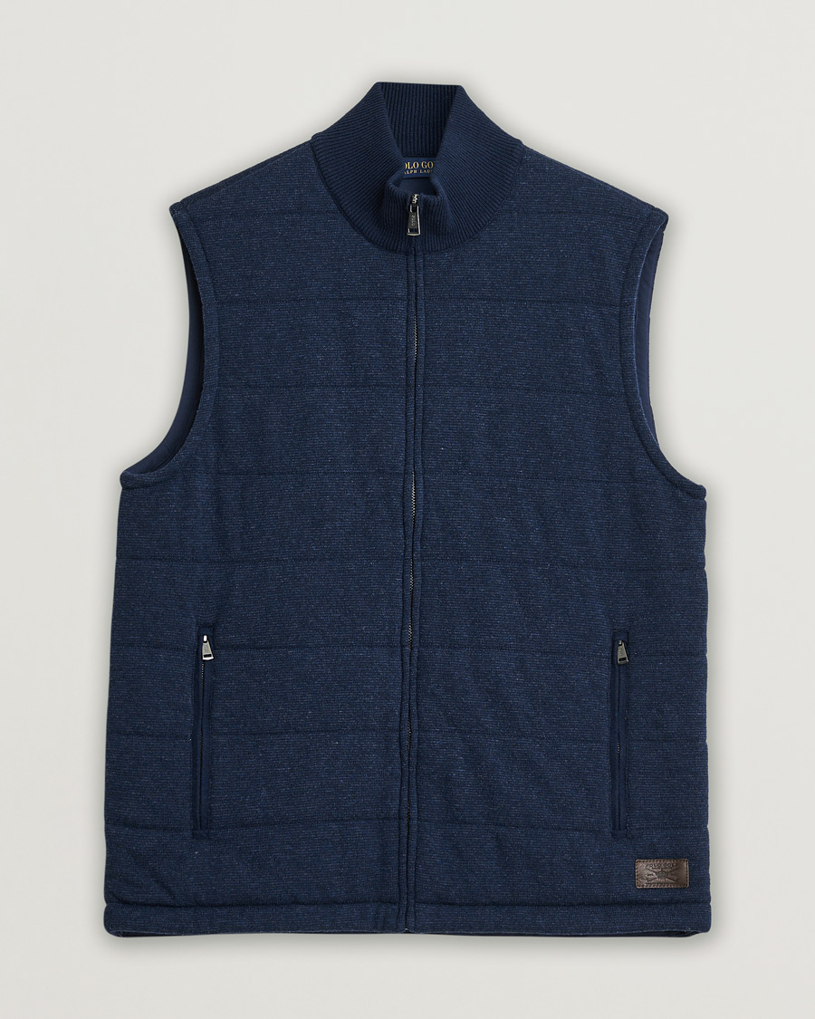 Mies | Pre-owned Takit | Pre-owned | Polo Golf Knitted Wool Vest Navy L