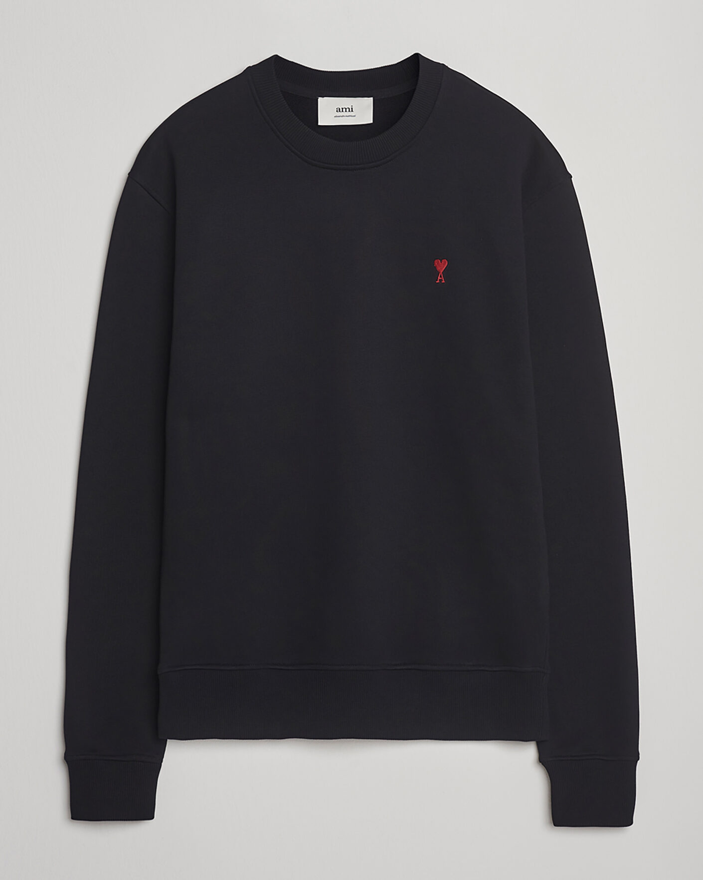 Mies | Pre-owned Puserot | Pre-owned | AMI Heart Logo Sweatshirt Black M