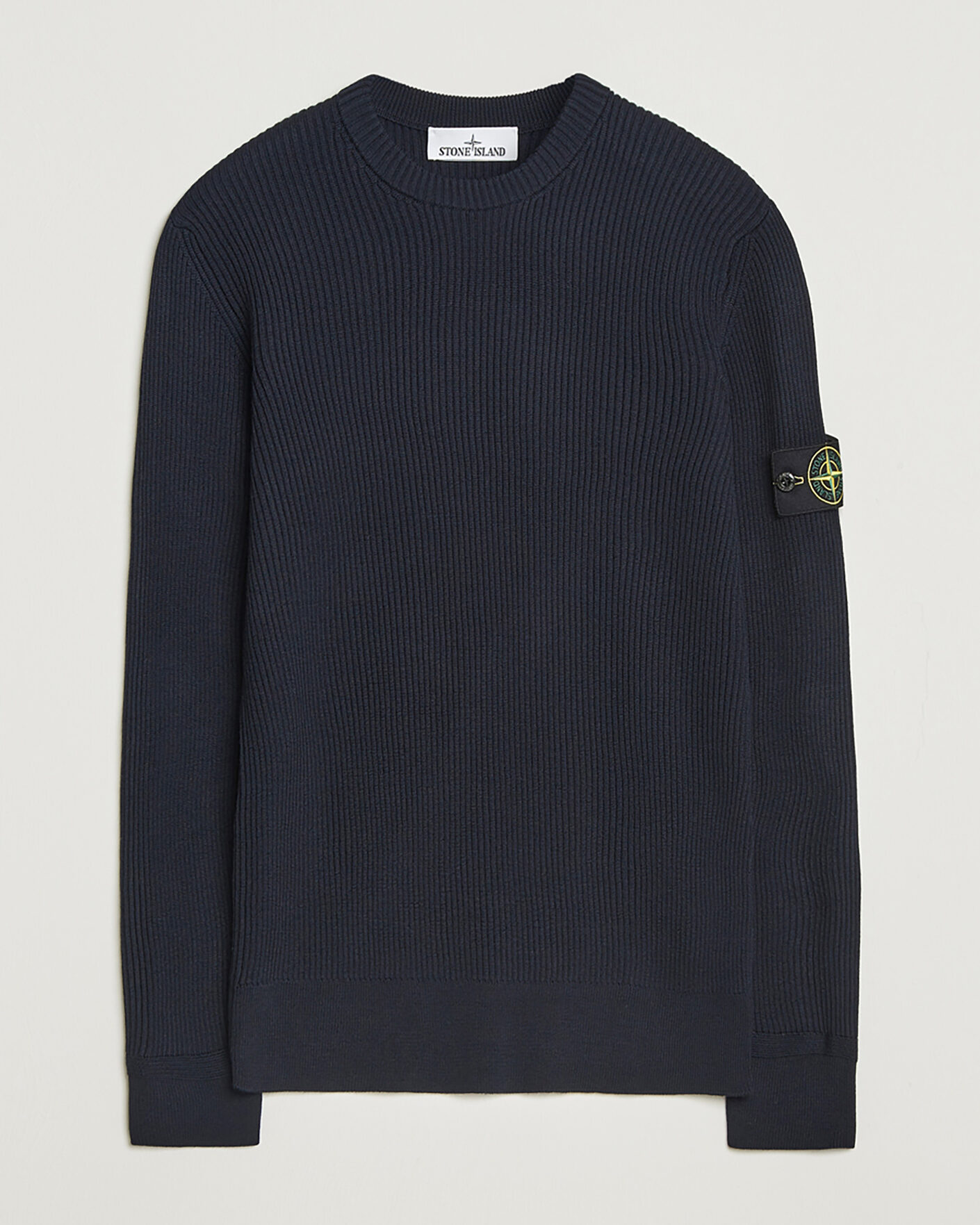Mies | Pre-owned Puserot | Pre-owned | Stone Island Full Rib Crewneck Navy S