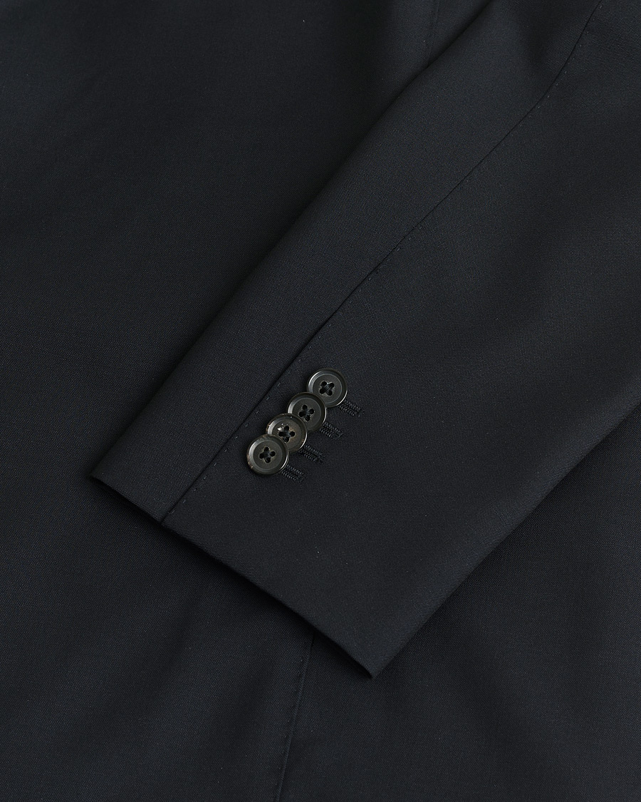 Mies | Caruso Mohair Blend Aida 3-Piece Suit Navy 50 | Pre-owned | Caruso Mohair Blend Aida 3-Piece Suit Navy 50