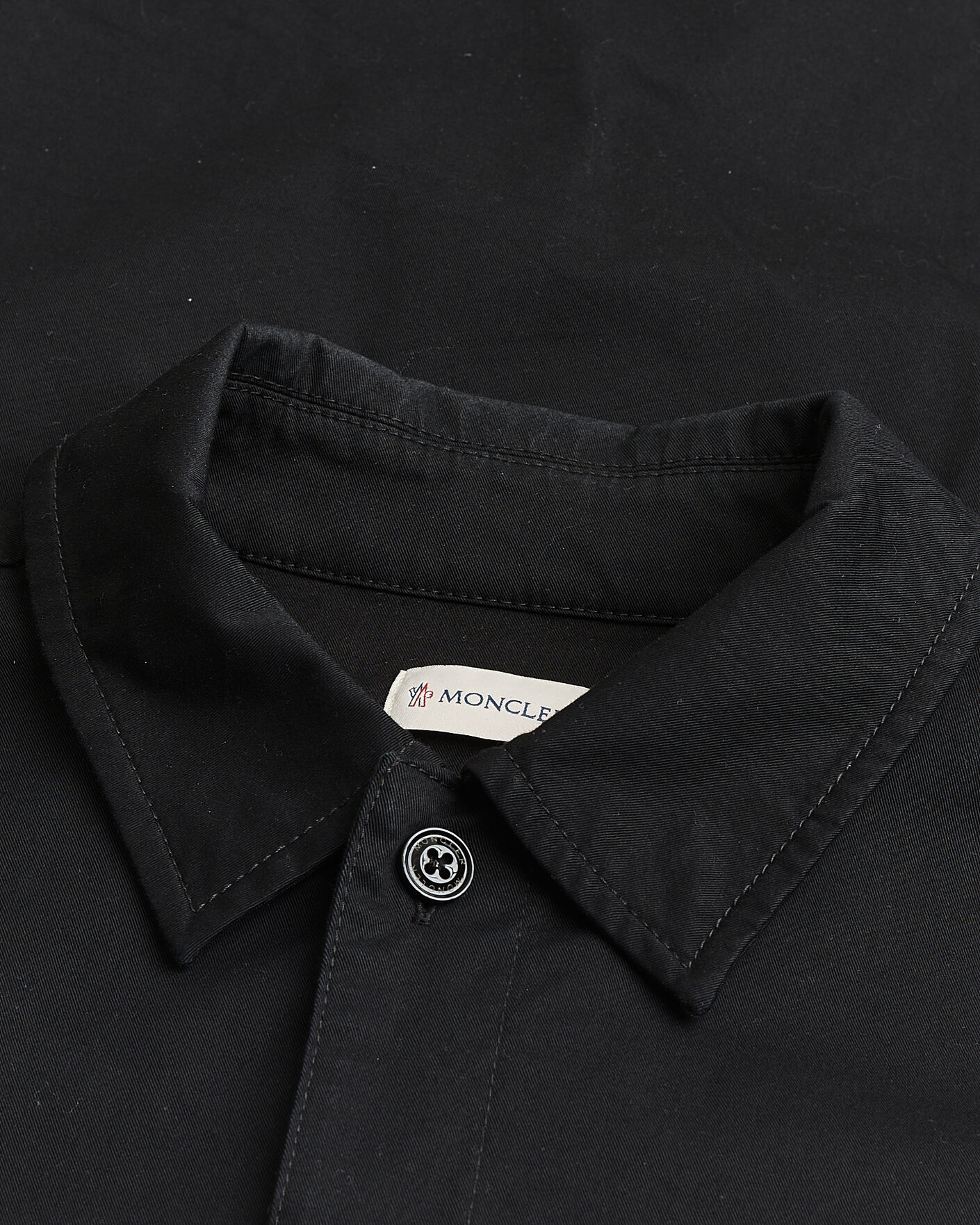 Mies | Pre-owned Kauluspaidat | Pre-owned | Moncler Double Pocket Overshirt Black L