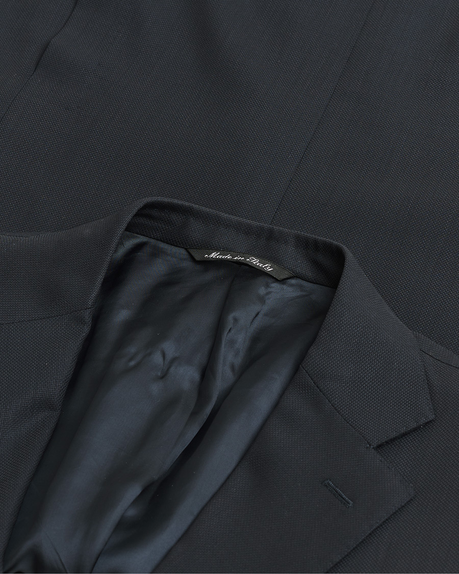 Mies | Pre-owned Pikkutakit | Pre-owned | Canali Hopsack Wool Blazer Navy 50