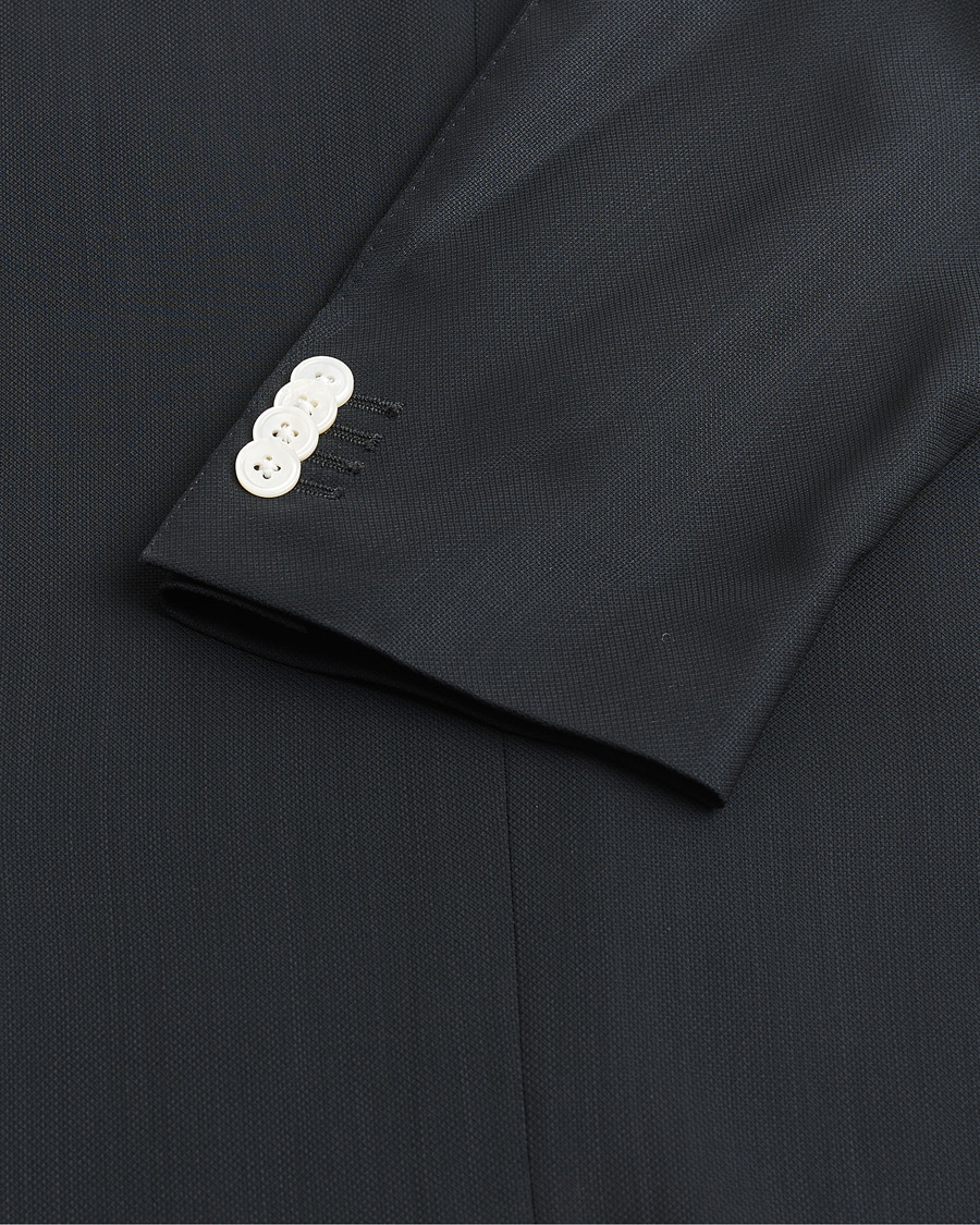 Mies | Pre-owned Pikkutakit | Pre-owned | Canali Hopsack Wool Blazer Navy 50