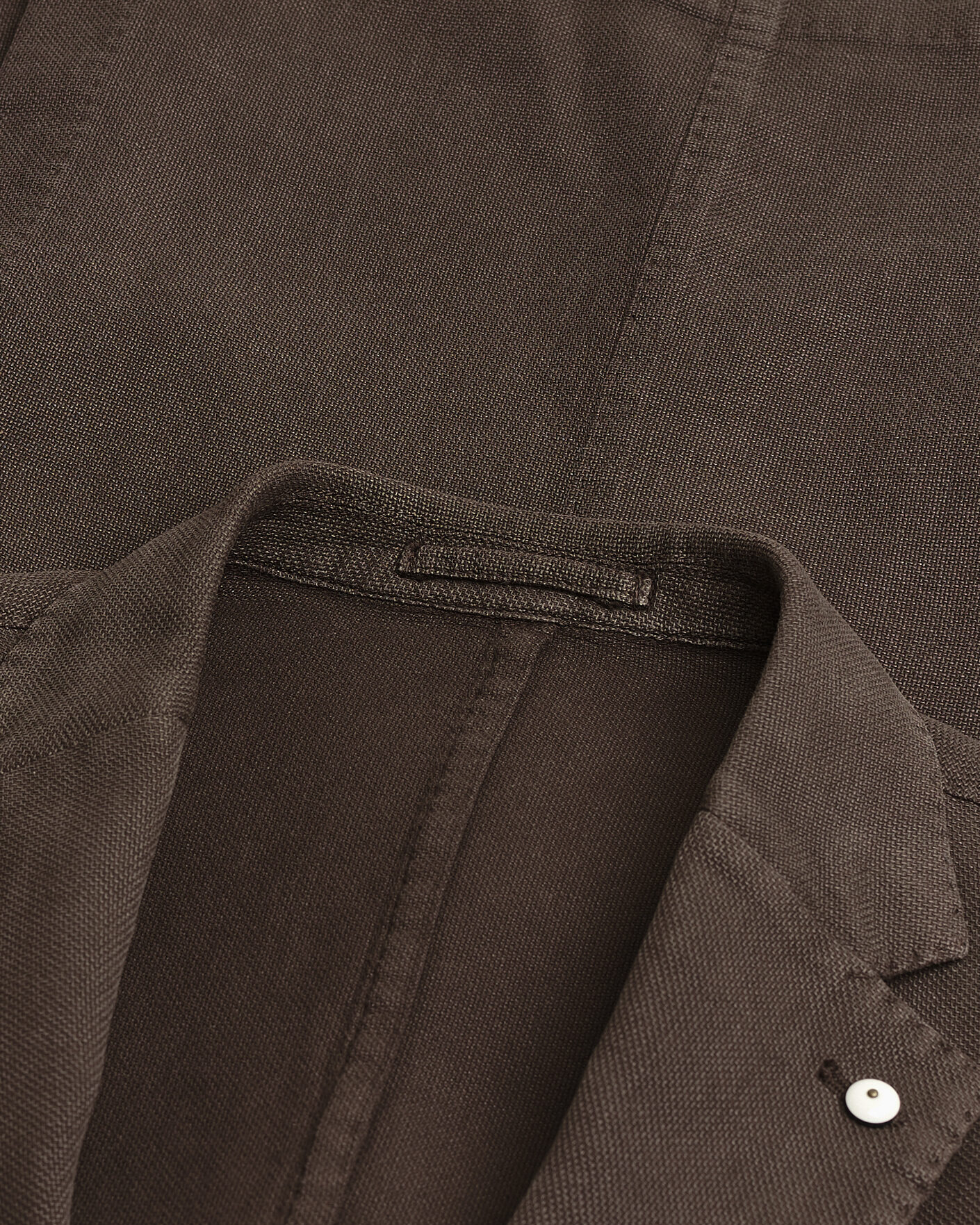 Mies | L.B.M. 1911 Jack Regular Fit Structured Cotton Blazer Brown 50 | Pre-owned | L.B.M. 1911 Jack Regular Fit Structured Cotton Blazer Brown 50