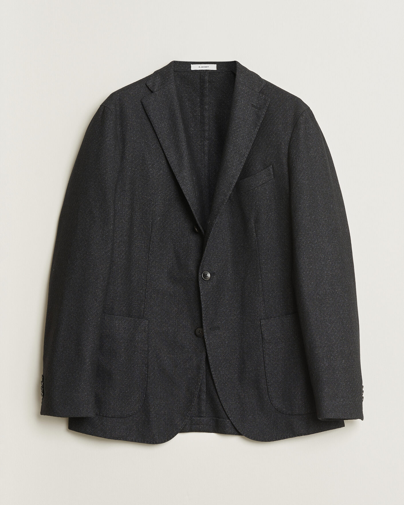 Mies | Pre-owned Pikkutakit | Pre-owned | Boglioli K Jacket Flannel Wool Blazer Charcoal 50