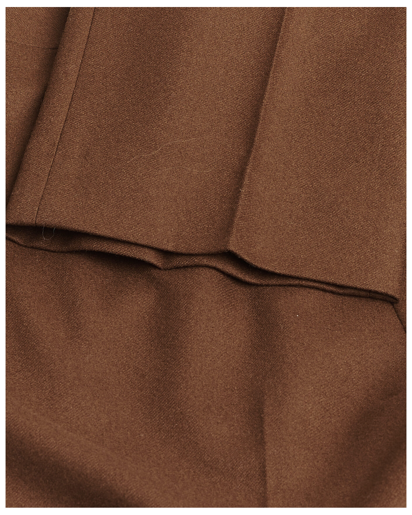 Mies | Pre-owned Housut | Pre-owned | Santaniello Flannel Trousers Rust Brown 48