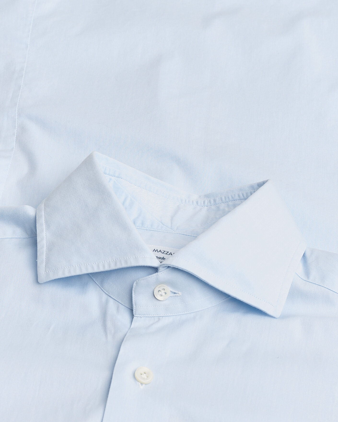 Mies | Pre-owned Kauluspaidat | Pre-owned | Mazzarelli Soft Cotton Shirt Light Blue 39 - M