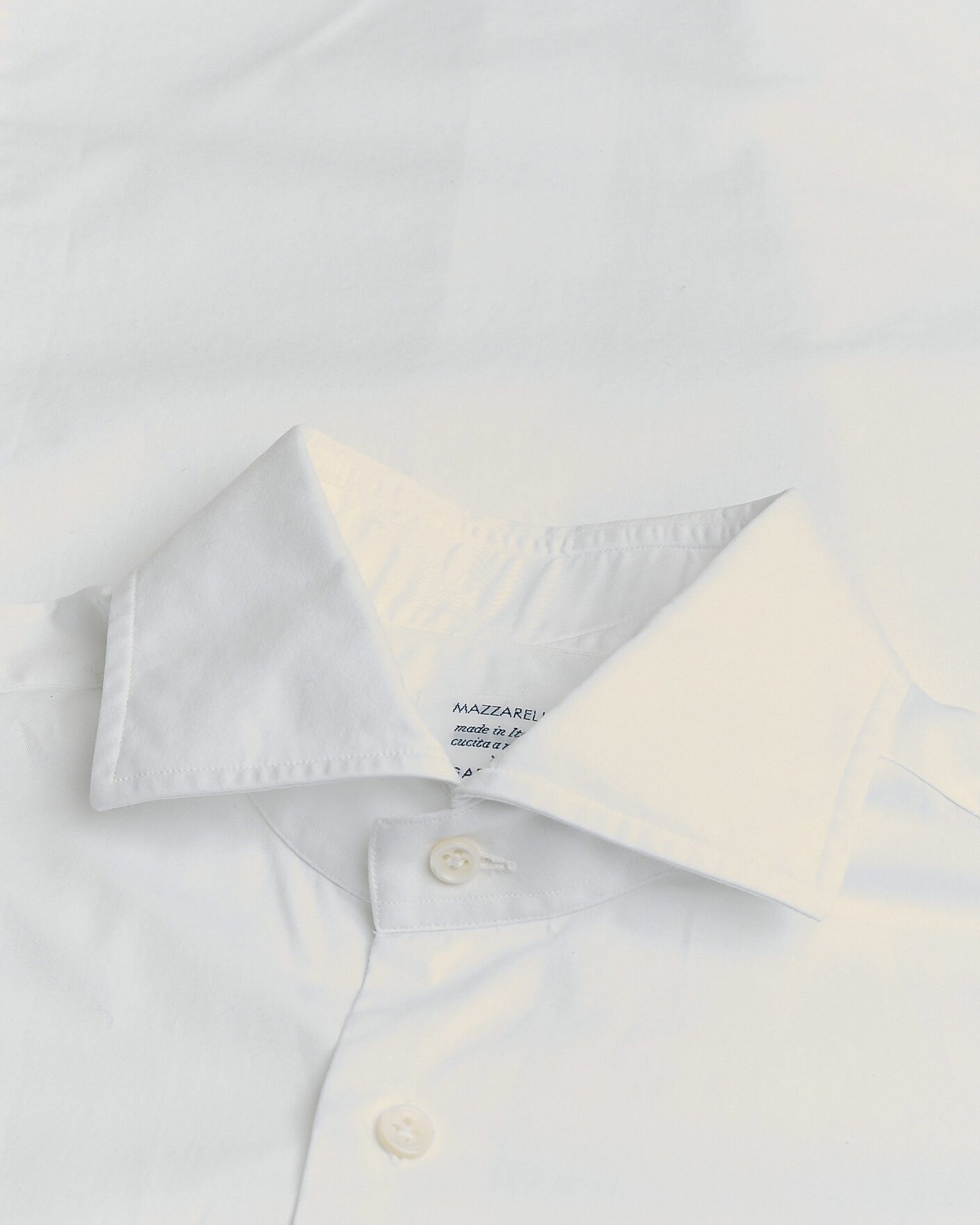Mies | Pre-owned Kauluspaidat | Pre-owned | Mazzarelli Soft Cotton Shirt White 39 - M
