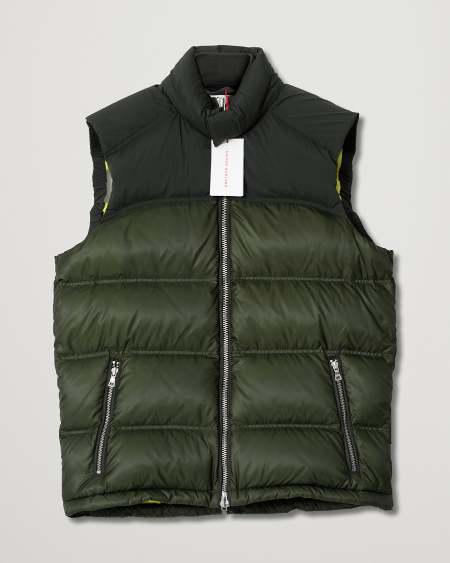 Mies | Takit | Pre-owned | Orlebar Brown Issac Down Vest Forest Green L