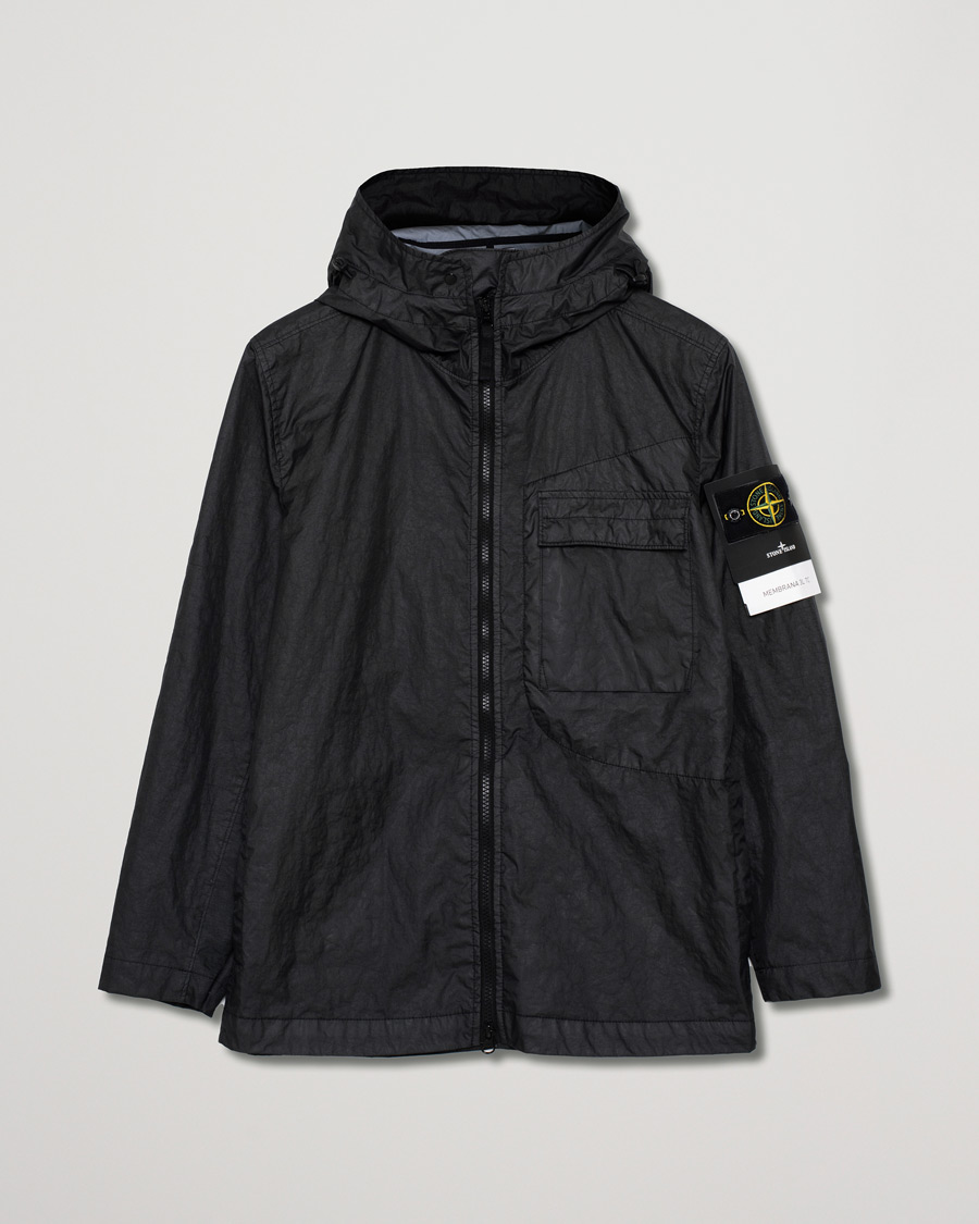 Mies | Stone Island Membrana 3L TC Jacket Black S | Pre-owned | Stone Island Membrana 3L TC Jacket Black S