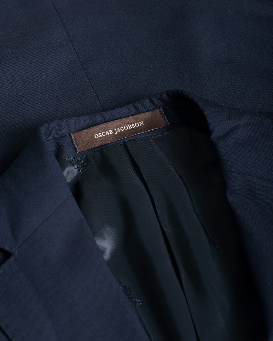 Mies | Oscar Jacobson Edmund Wool Suit Blue | Pre-owned | Oscar Jacobson Edmund Wool Suit Blue