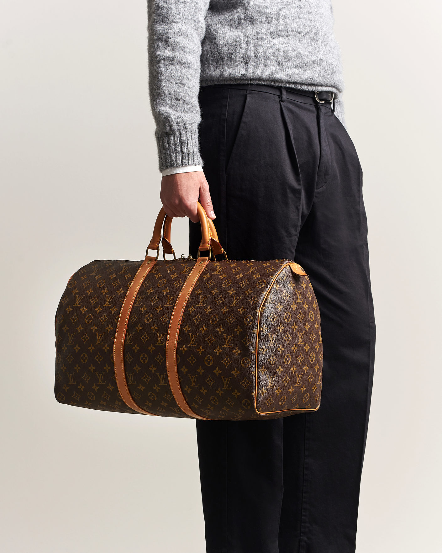 Mies | Pre-Owned & Vintage Bags | Louis Vuitton Pre-Owned | Keepall 50 Monogram